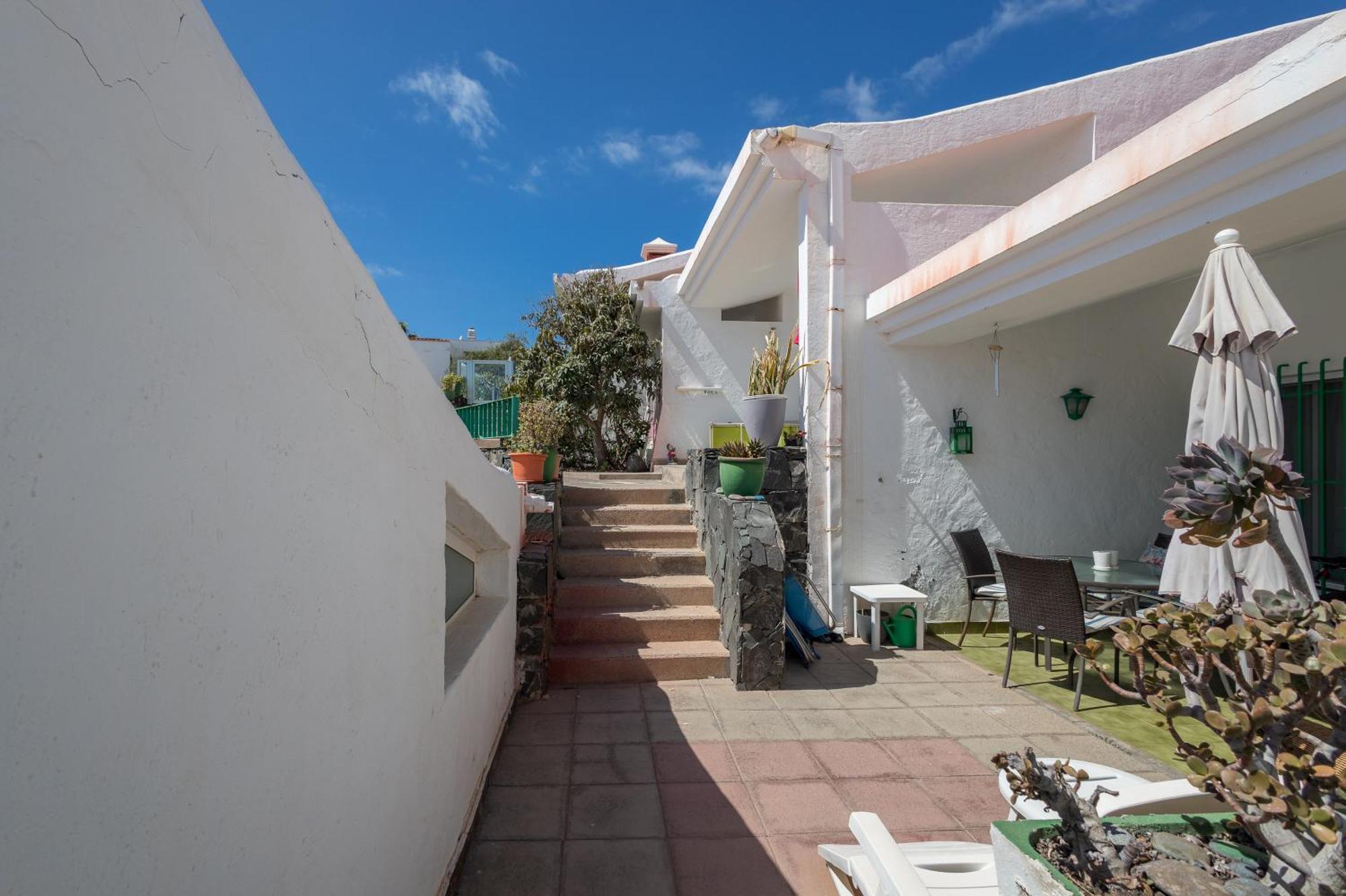 Playa Del Aguila Bungalow Con Terraza Solarium ماسبالوماس المظهر الخارجي الصورة