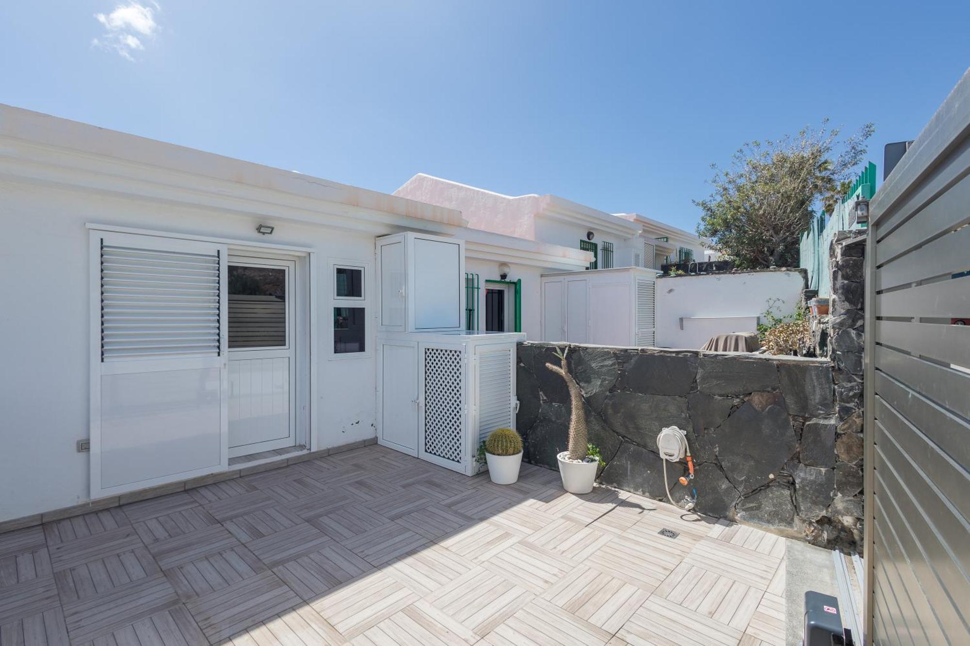 Playa Del Aguila Bungalow Con Terraza Solarium ماسبالوماس المظهر الخارجي الصورة