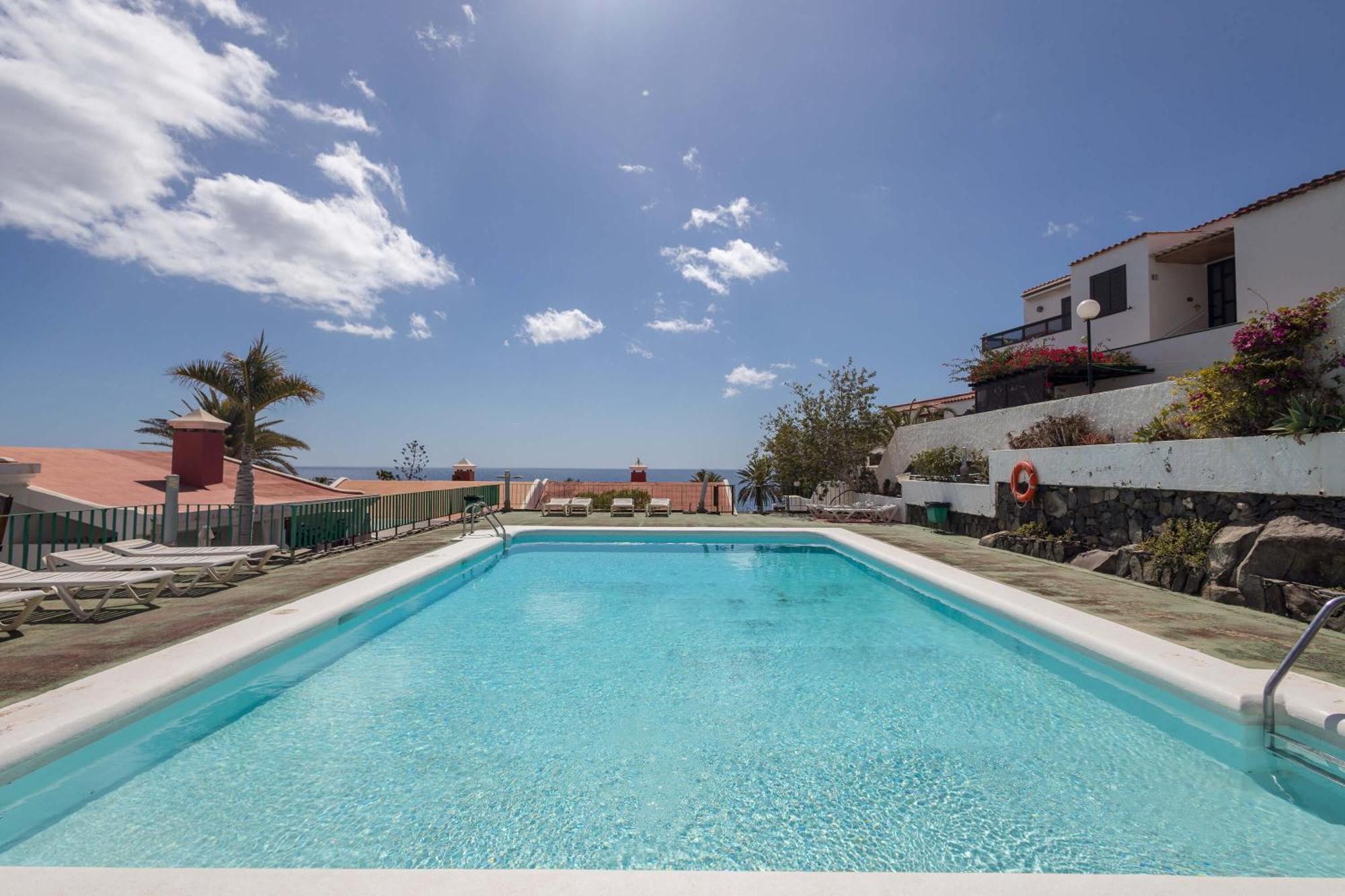 Playa Del Aguila Bungalow Con Terraza Solarium ماسبالوماس المظهر الخارجي الصورة