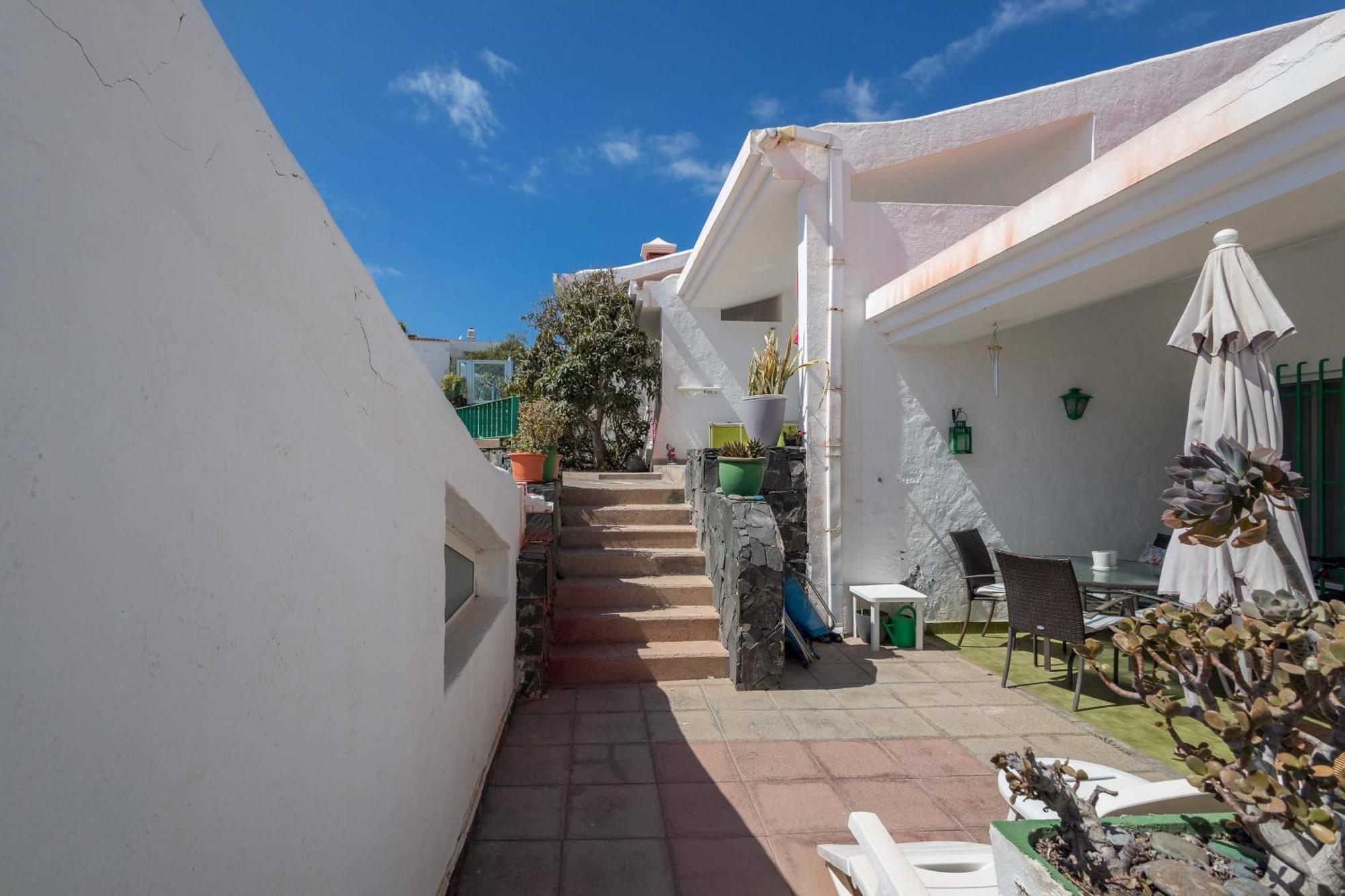 Playa Del Aguila Bungalow Con Terraza Solarium ماسبالوماس المظهر الخارجي الصورة