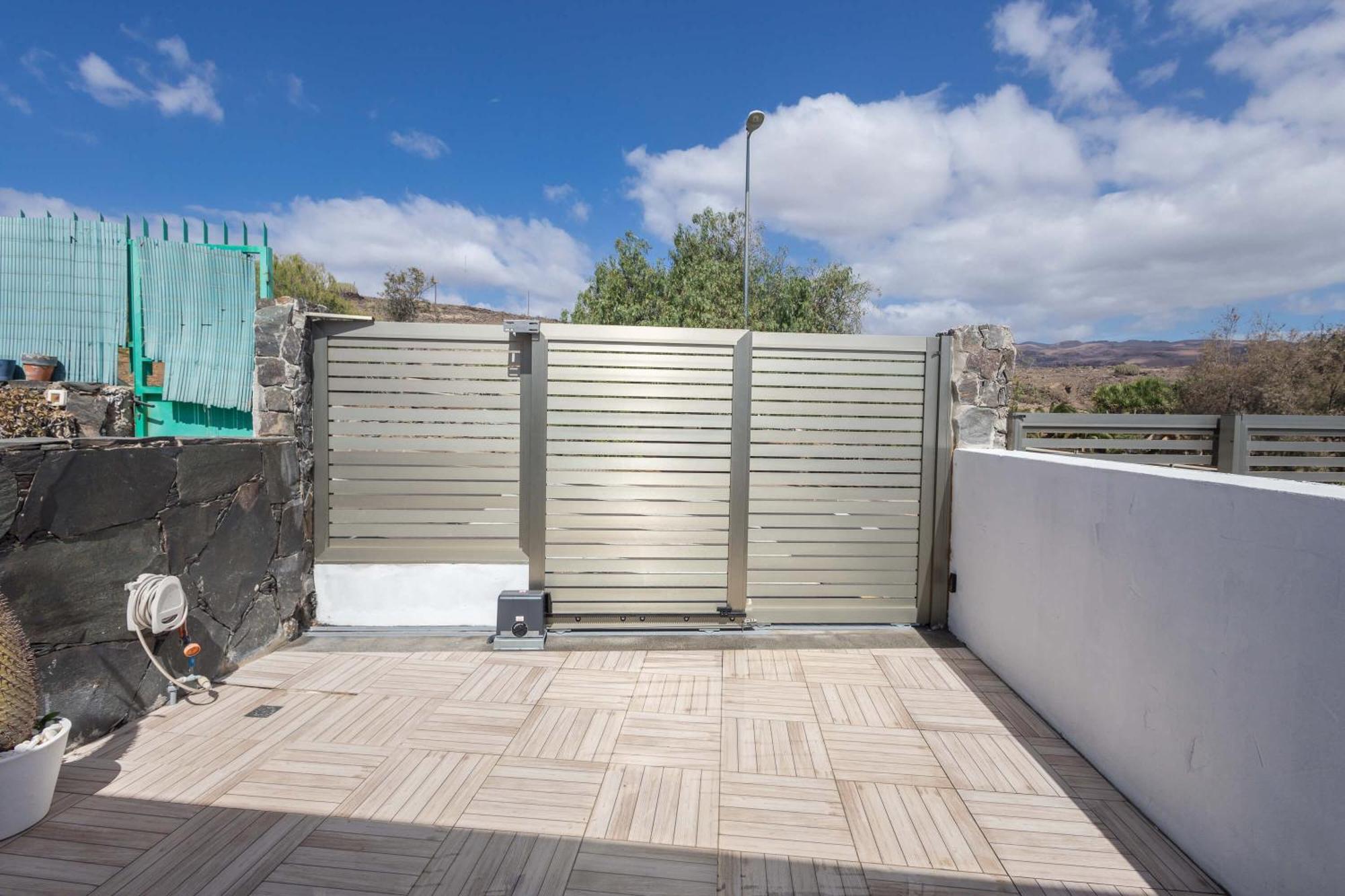 Playa Del Aguila Bungalow Con Terraza Solarium ماسبالوماس المظهر الخارجي الصورة